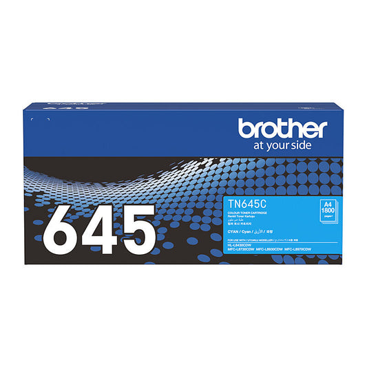 Brother TN645 Cyan Toner Cart