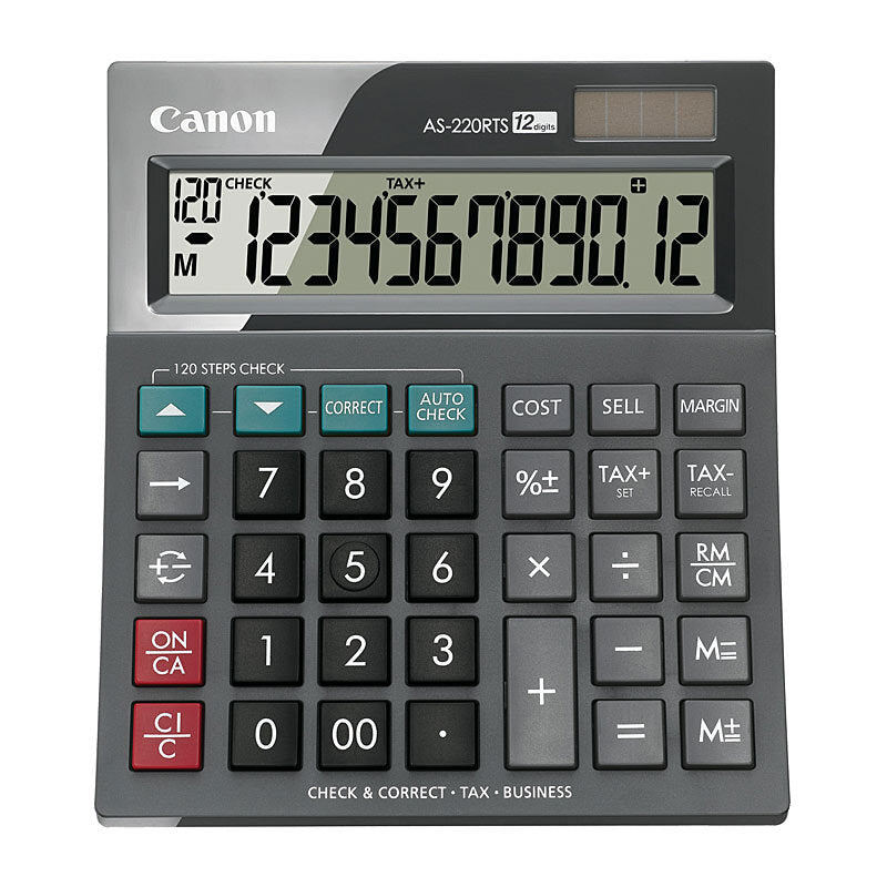 Canon AS220RTS Calculator