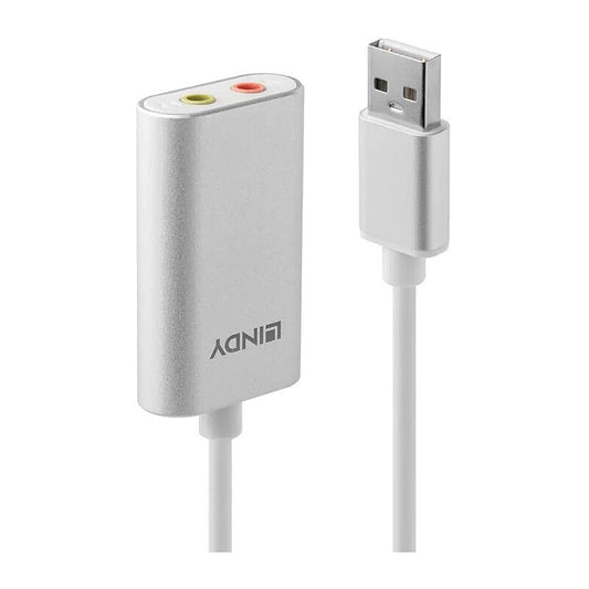 Lindy USB A to Audio Adapter
