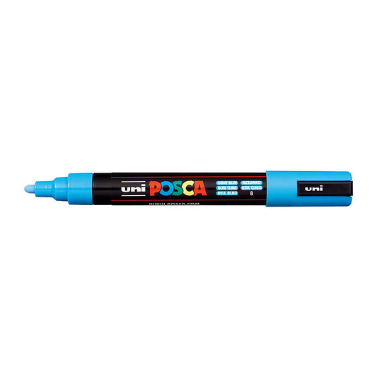 Posca PC-5M Med Blt Light Blu