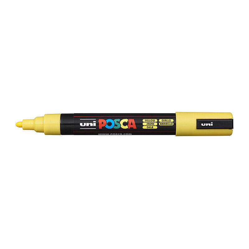Posca PC-5M Med Blt Paint Yllw