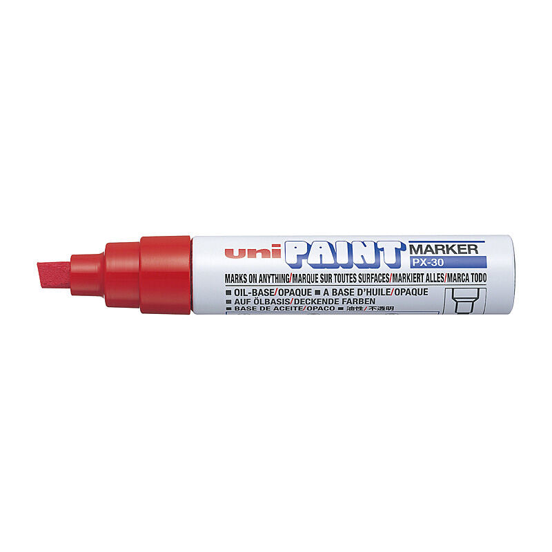 uni Pnt Mrk Bold Chis Px30 Red