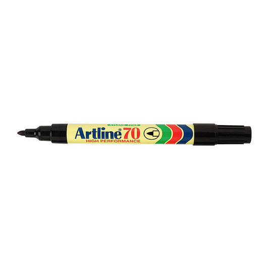 Artline 70 Perm Mkr Blk Bx12