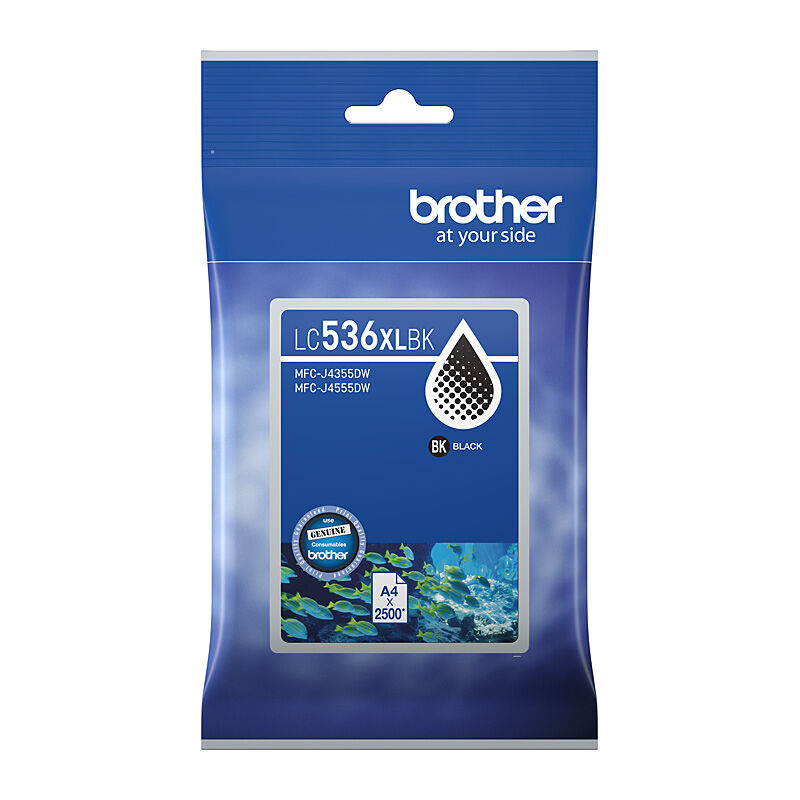 Brother LC-536XLB Black Ink