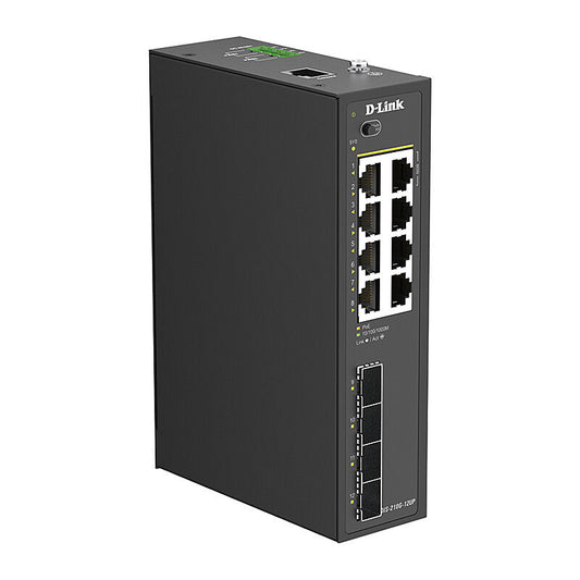 D-Link 12pGB Indust Switch POE