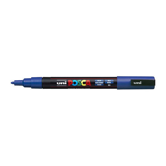 Posca PC-3M Fine Blt Mrkr Blu