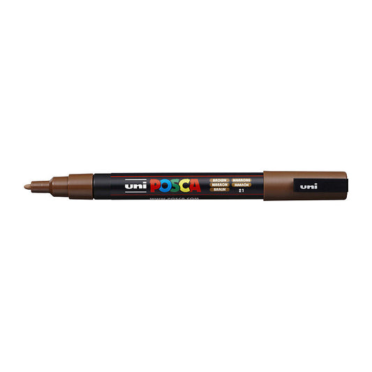 Posca PC-3M Fine Blt Mrkr Brwn