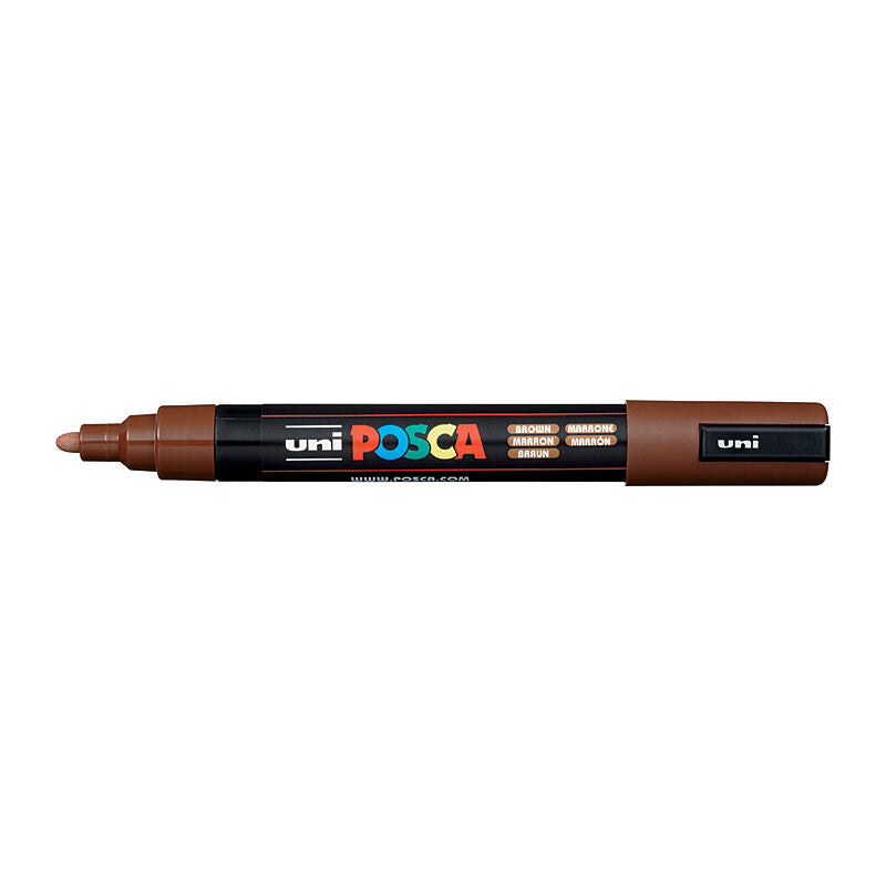Posca PC-5M Med Blt Paint Brwn