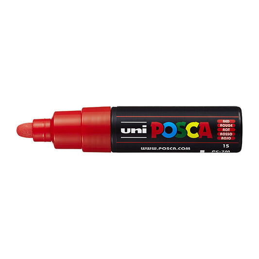 Posca PC-7M Bold Bullet Red