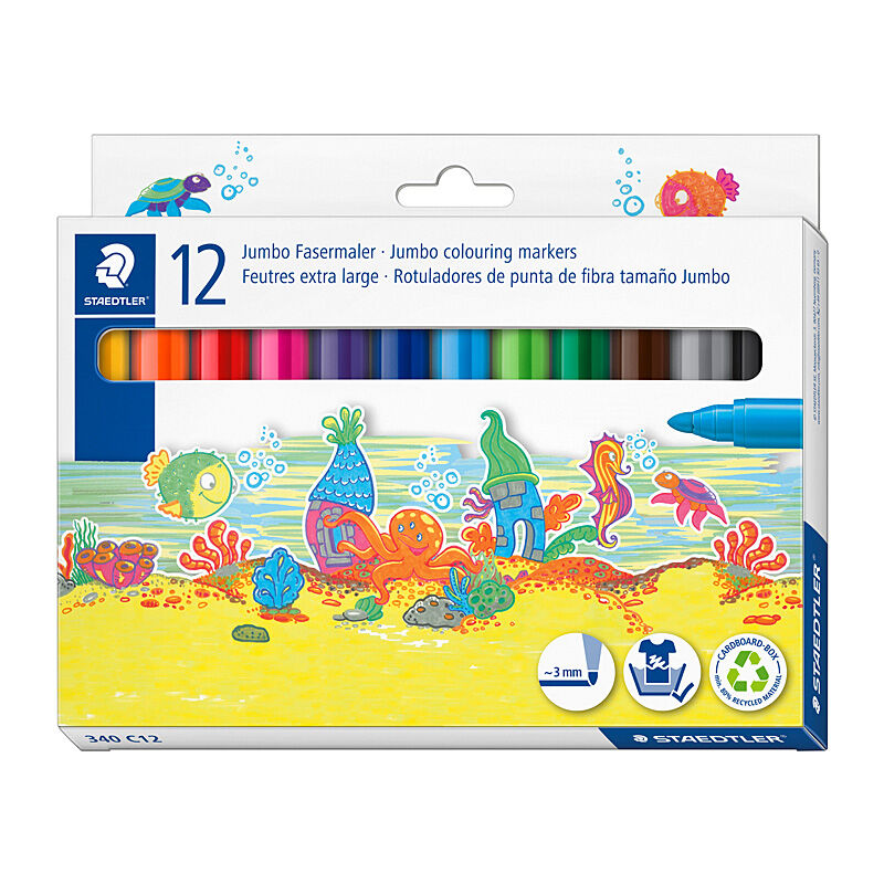 ST Noris Jumbo Color Mrk Pk12