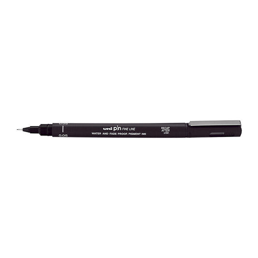 uni Pin FineLiner0.05 Blk Bx12